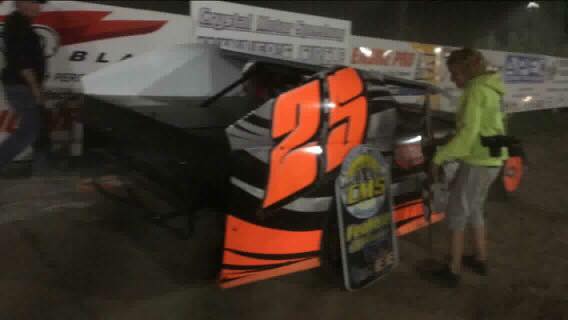 Congrats Brody and Jeff on your Feature win Saturday at Crystal Motor Speedway in Crystal Michigan. #teamharris