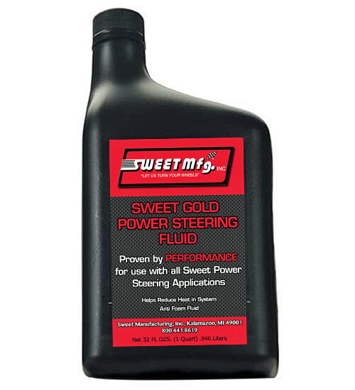 Sweet Mfg. | Power Steering Fluid | Gold | 1QT