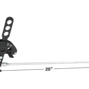 Automatic Shifter with Rods & Heims | Black