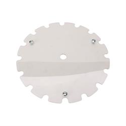 15" Clear Lexon Mud Cover