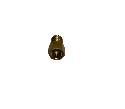 Straight 3/8 Inch-24 IFF to 1/8 Inch NPT Male Adapter