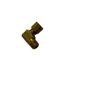 Brass Male Elbow 90* Comp Fit 3/16 x 1/8