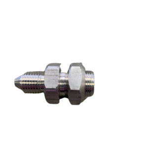 Aluminum Brake Line Fitting -4 to 1/8" npt
