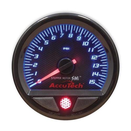 Longacre Fuel Pressure Stepper Motor Racing Gauge