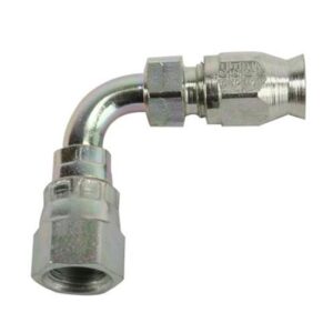 '-6AN | 90 Degree | Steel | TFE Fitting