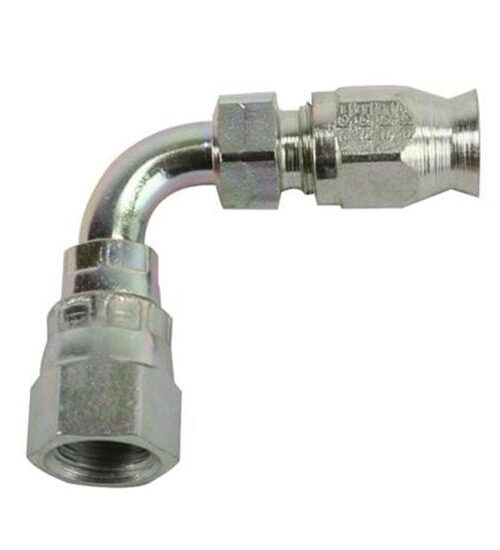 '-6AN | 90 Degree | Steel | TFE Fitting