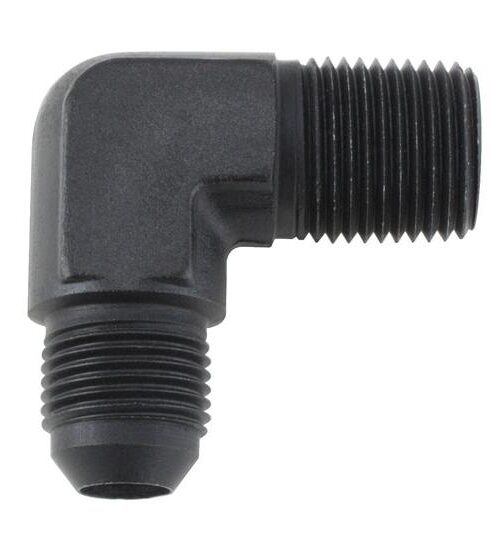 '-4AN Flare to 1/8" Pipe | 90 Degree