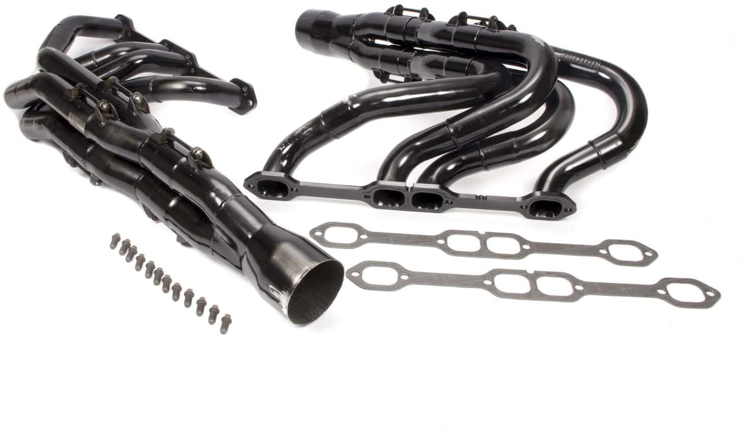 Header SBC 18° Straight Port | Tri-Y | 1 3/4" to 1 7/8" | 3.5" Collector - Image 2