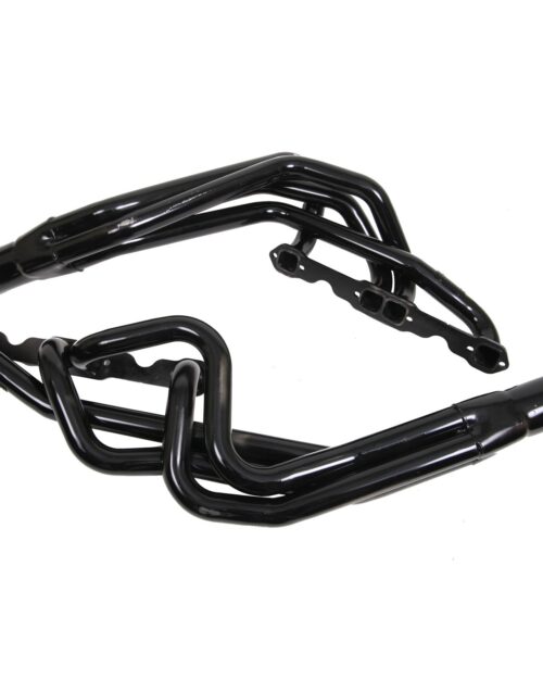 Stock Car Header | SBC | 1 5/8" | Exits Through Lower Right Door