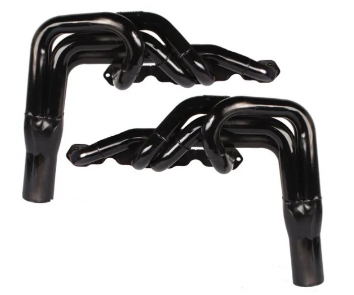 Stock Car Header | SBC | 1 5/8"- 1 3/4" x 3" Collector | Exits Inside Frame Rail