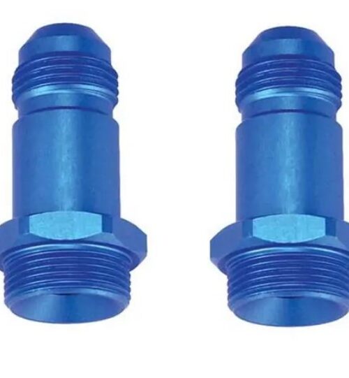 Carb Inlet Fitting Adapter, -8 AN to 7/8-20 | Pair