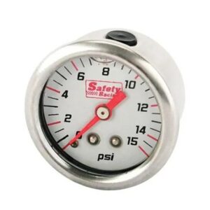 Speedway Liquid Filled Fuel Pressure Gauge