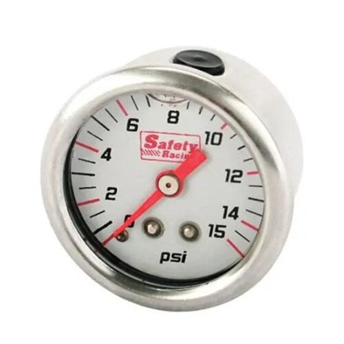 Speedway Liquid Filled Fuel Pressure Gauge