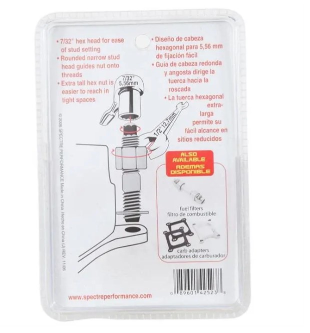 Carb Stud Kit | 5/16" x 2.00" - Image 2