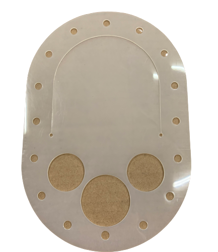 RCI Oval 4" Flap Gasket Valve