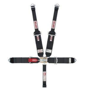 Bolt In 5 Point Hans Belt Kit | Black
