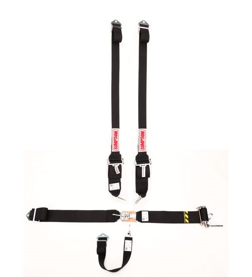 Simpson Latch n Link Safety Belt | With Ratchet Lap Belt