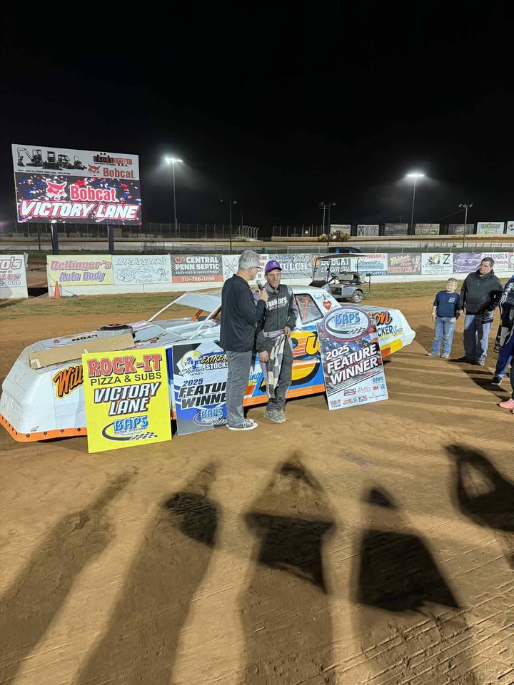Victory at BAPS Motor Speedway! 🏁