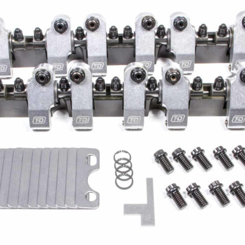 SBC Shaft Rocker Arm Kit - 1.6/1.6 Ratio