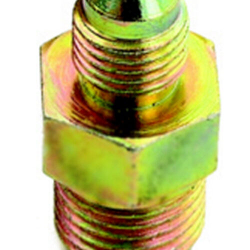 7/16-24 to #4 Stl Invert Male Flare Adapter