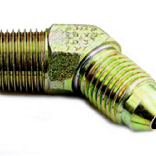 45 Male Elbow #3 to 1/8 NPT Steel Fitting