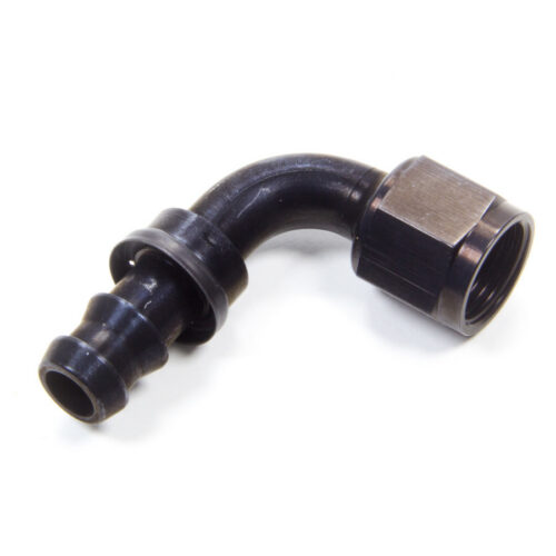 #8 90 Degree Socketless Black
