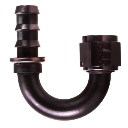 #6 180 Degree Socketless Black