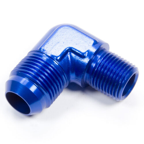 90 Deg 12 AN to 1/2in Pipe Alum. Adapter