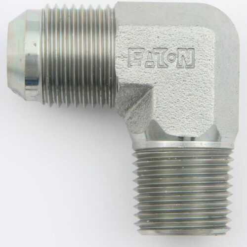 90 Male Elbow #8 To 3/8 Npt Steel Fitting