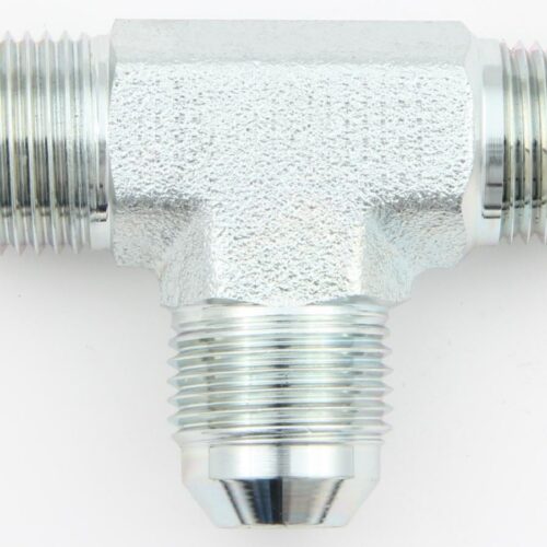 Male Run Tee Steel #6 To 3/8 Npt