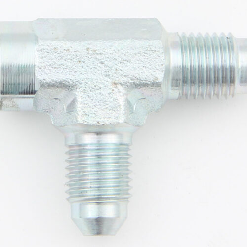 Female Pipe Flare Tee 4an to 1/8npt