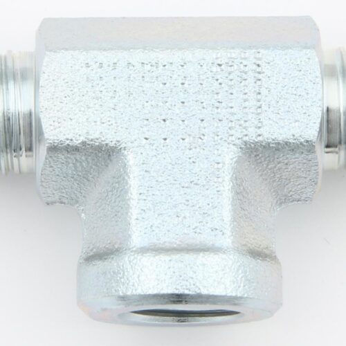Stl Tee 1/8npt female to #4an Fitting