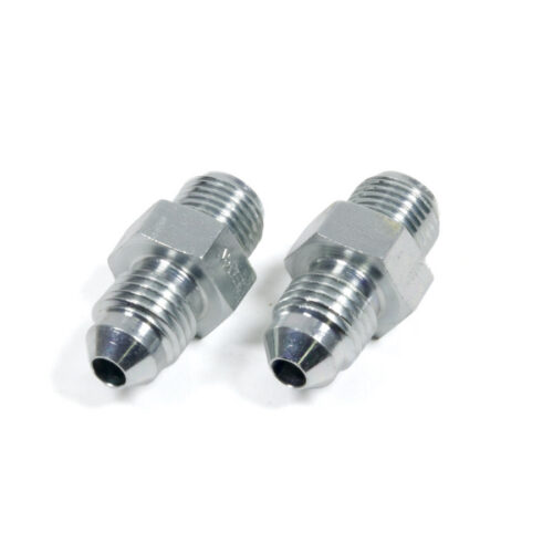 #4 To 7/16-24 Inverted Steel Adapter