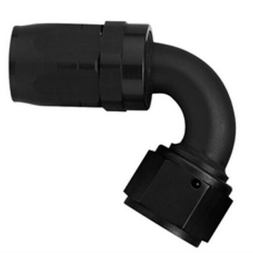 #6 120 Degree Hose End Black