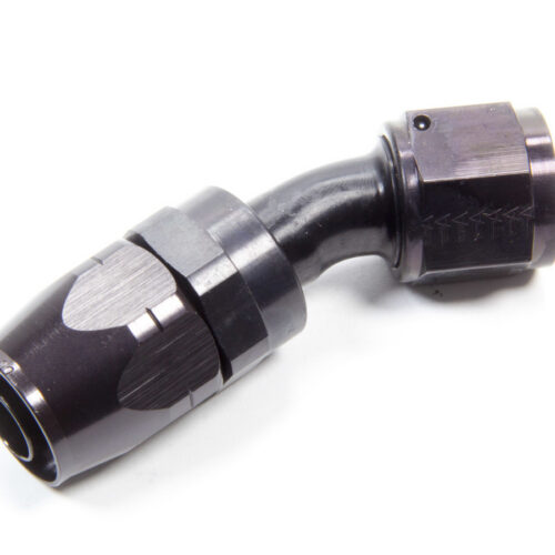 #10 30 Deg Hose End Black
