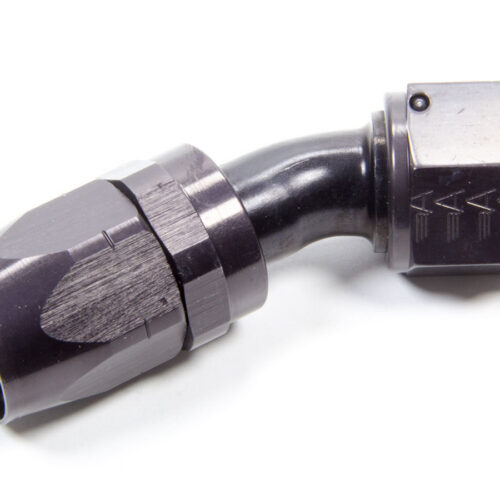 #12 30 Deg Hose End Black