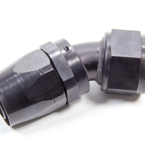 #16 30 Deg Hose End Black