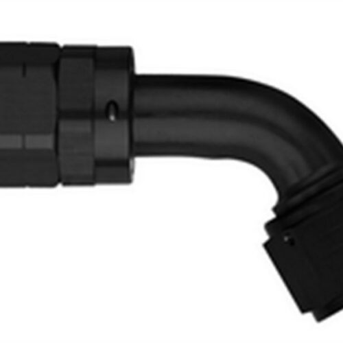 #8 60 Deg Hose End Black