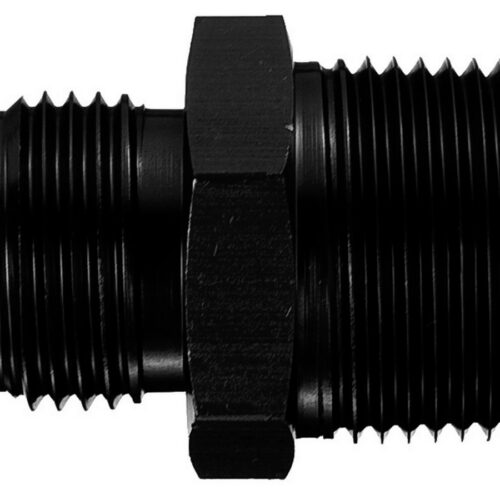 Str Alum #8 Flare 1/4in Black