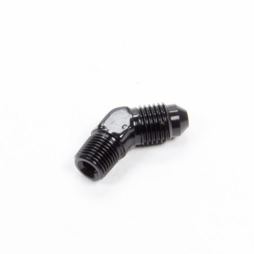 45 Deg Alum #4 Flare 1/8 in Black