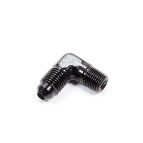 90 Deg Alum #4 Flare 1/8 in Black