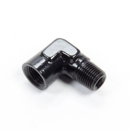 90 Deg Male/Female Pipe Elbow Black