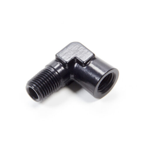 1/4in 90 Deg Elbow Female/Male Black