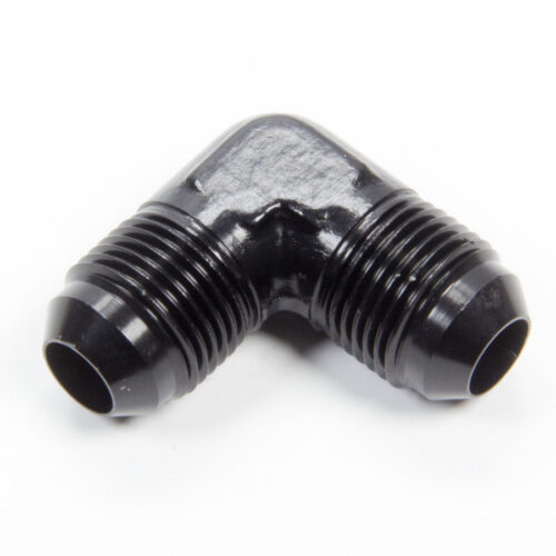 #8 Flare 90 Deg Elbow Union Black