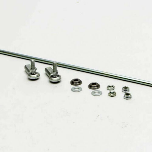 Throttle Rod Kit w/ 24in Solid Rod