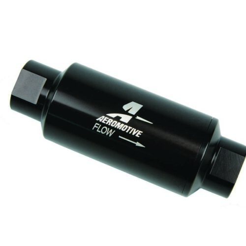 Inline Fuel Filter - 10 Micron- Black