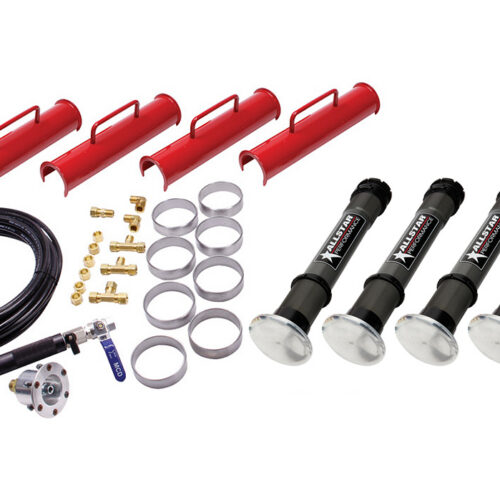 Air Jacks Complete Kit 4pcs 15.25in w/Dirt Foot