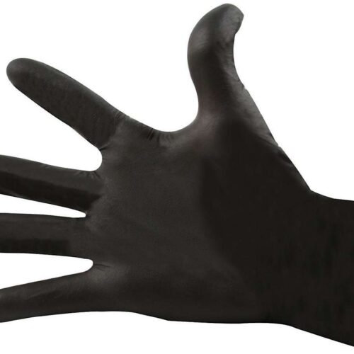 Nitrile Gloves Black Medium