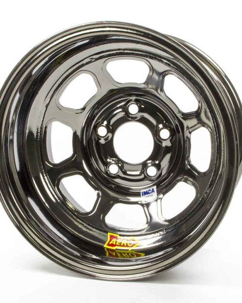 15x8 2in 5.00 Black Chrome