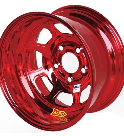 15x8 2in 5.00 Red Chrome